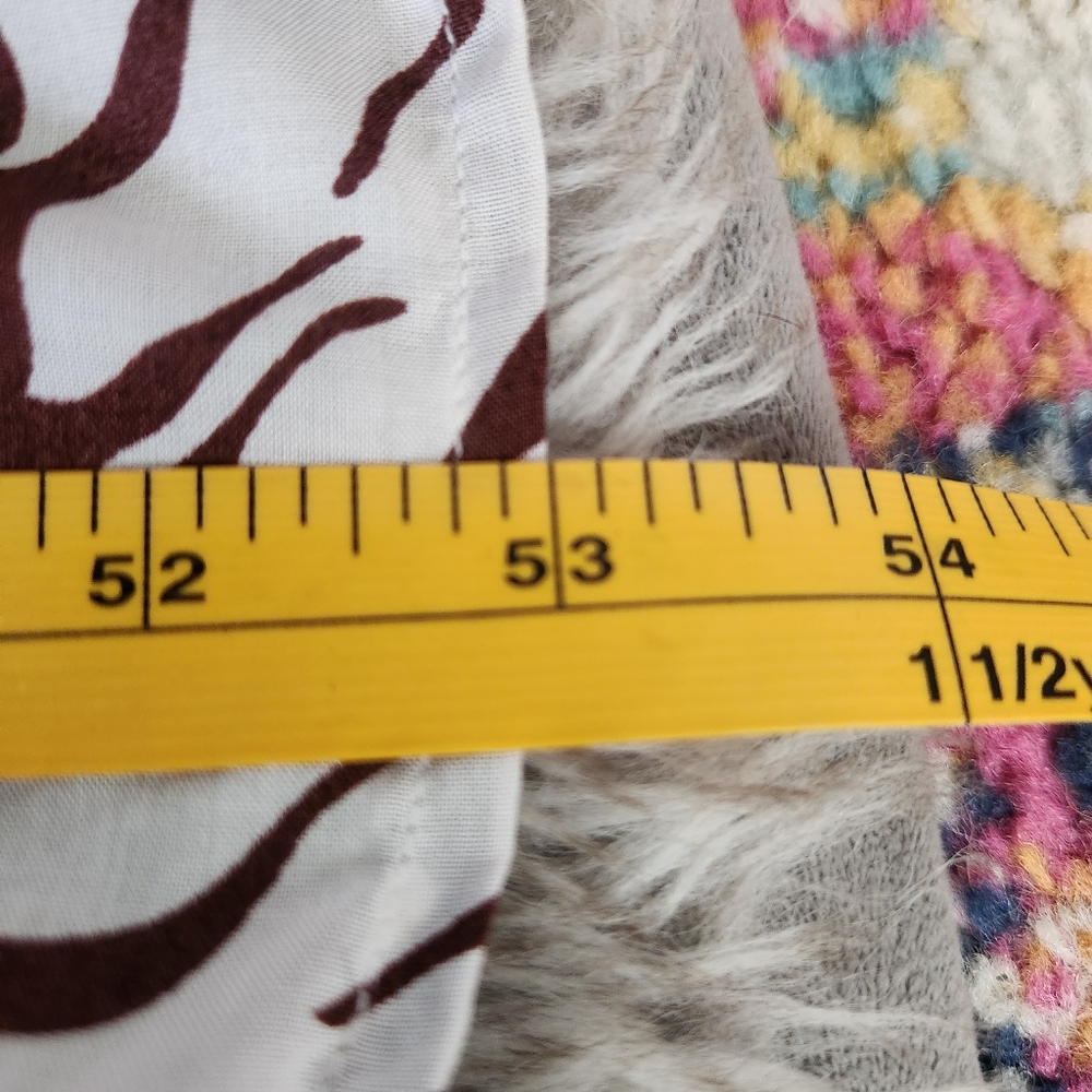 By Anthropologie Ruffle Strap Maxi Dress Brown Motif Women's Size XL Petite - Picture 11 of 12